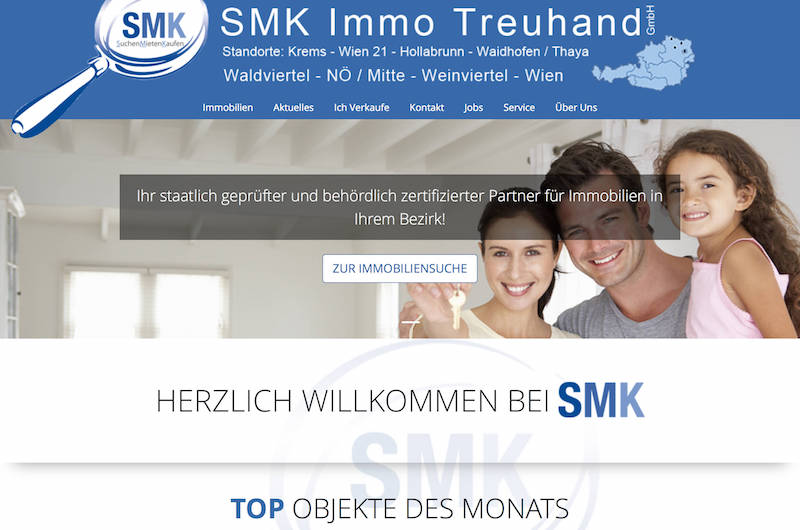 SMK Immo Website